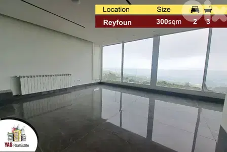 Reyfoun 300m2 + 40m2 Terrace | High-End | New Duplex | View | DA
