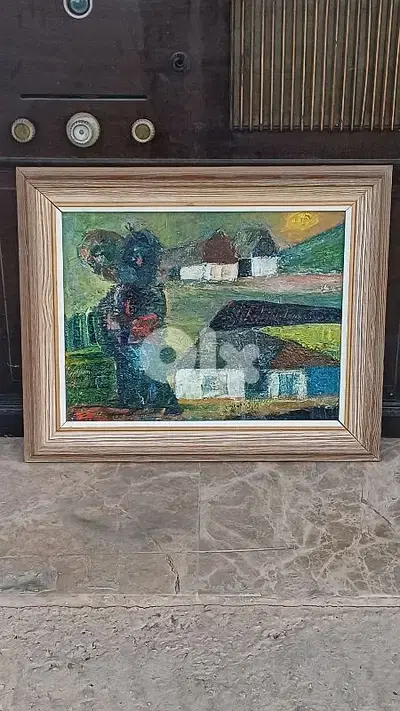 لوحة رسم زيتي اوروبية