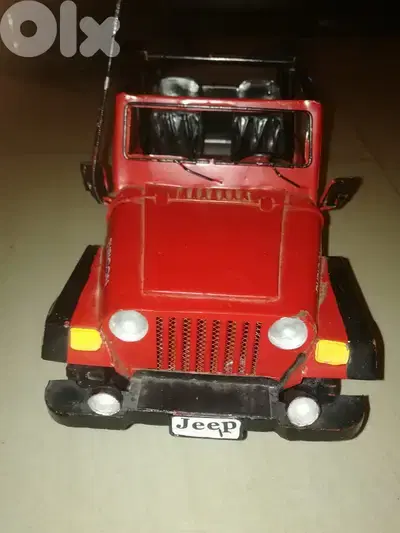 Jeep Wrangler hand made metallic diecast 39*17 cm