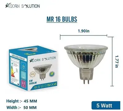 Acron solution Bulbs, 12V, Warm White  Spotlight/400 Lumen/4$ delivery