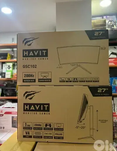 Havit 27” 200hz curved gaming monitor