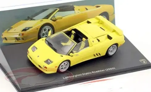 Lamborghini Diablo Roadster (2000) diecast car model 1;43