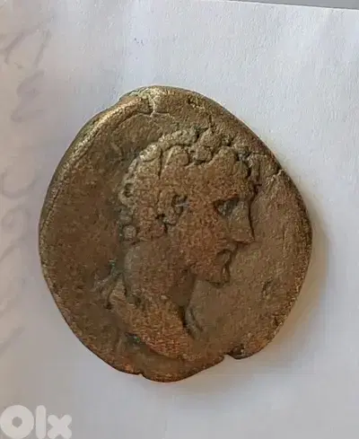 Ancient Roman Emperor Hadrian  "117_138" AD Emperor Coin Antoich mint