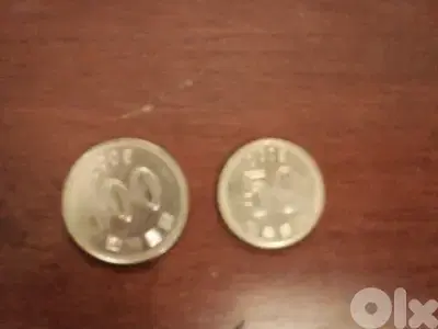 50 & 100 korean coins