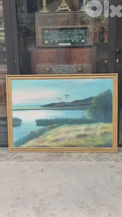 لوحة رسم زيتي