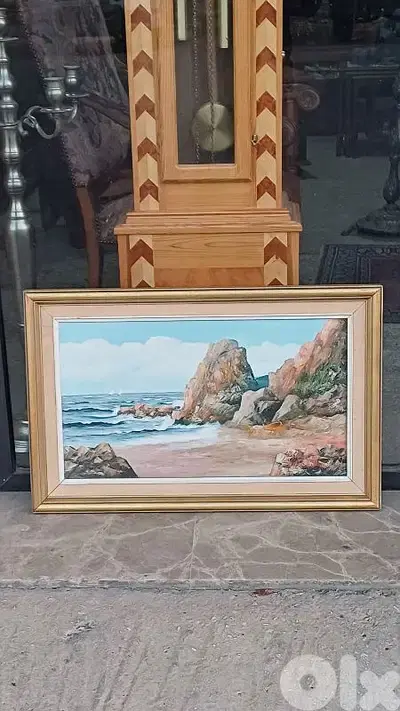 لوحة رسم زيتي