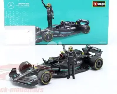 Mercedes-AMG W14(L. Hamilton #44) 2023 diecast car model 1:24
