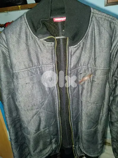 black jacket.