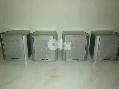 5 Sansui satellite speakers for home theater systems