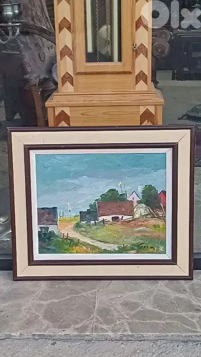 لوحة رسم زيتي