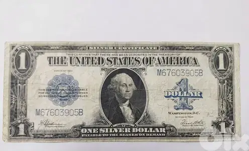 USA  Large One Dollar Banknote year 1923الدولار الاميركي الكبير