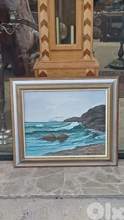 لوحة رسم زيتي