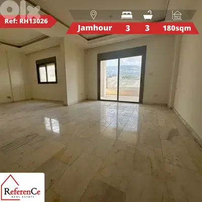 Decorated apartment in Jamhour شقة للبيع في الجمهور