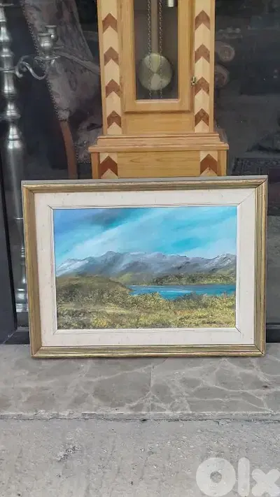 لوحة رسم زيتي اوروبية