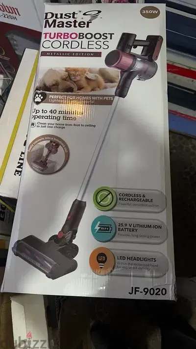 Dust Master turbo Boost 450W Cordless Vacuum Cleaner