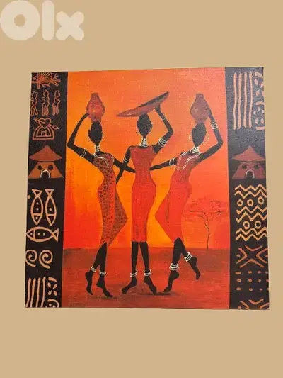 African Tribe Painting