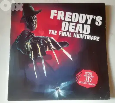 Freddy's dead the final nightmare laserdisc in 3D including original