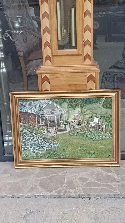 لوحة رسم زيتي اوروبية