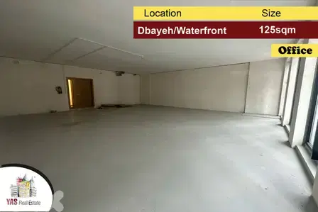 Dbayeh/Waterfront 125m2 | Office | Prime Location | Catch | MJ |