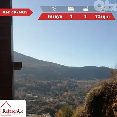 Chalet for sale in Faraya شاليه للبيع في فاريا