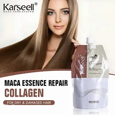 Karseell Hair Treatment Cream | Collagen Mask for Damaged Hair, 500ml