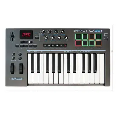 midi controller necktar lx 25 keys