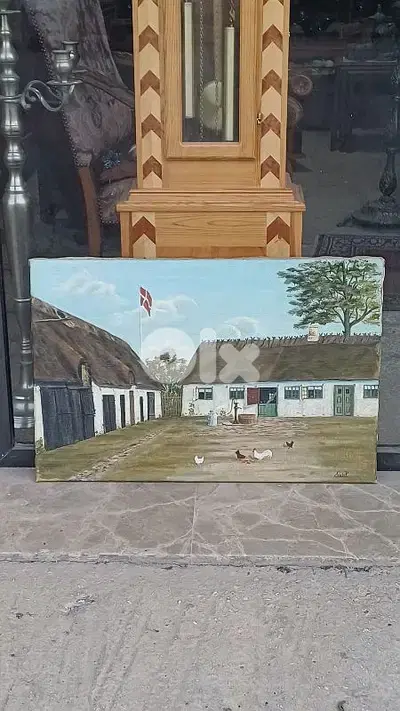 لوحة رسم زيتي