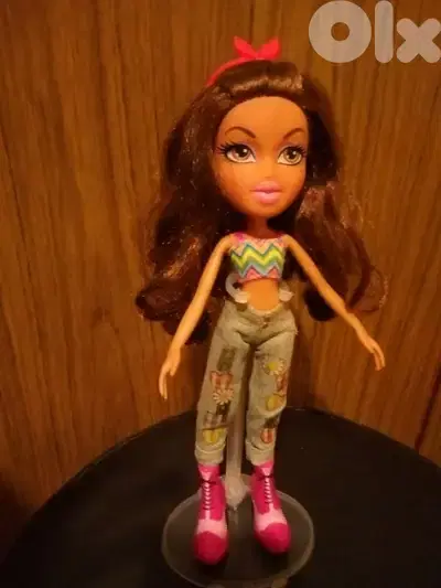BRATZ HELLLO MY NAME: YASMIN great MGA doll+Own Outfit+Shoes flex legs