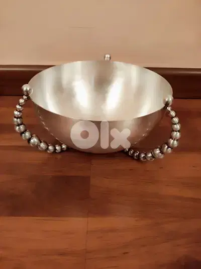 Silver plated bowl