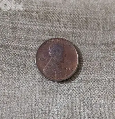 USA Lincolin Wheat Cent Coin year 1910
