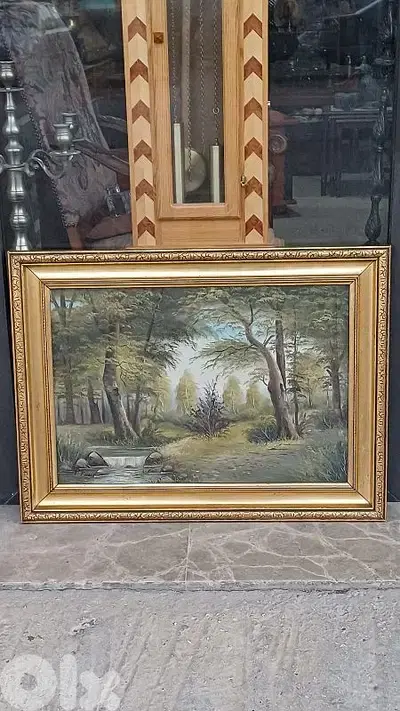 لوحة رسم زيتي