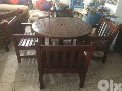 solid wood outdoor