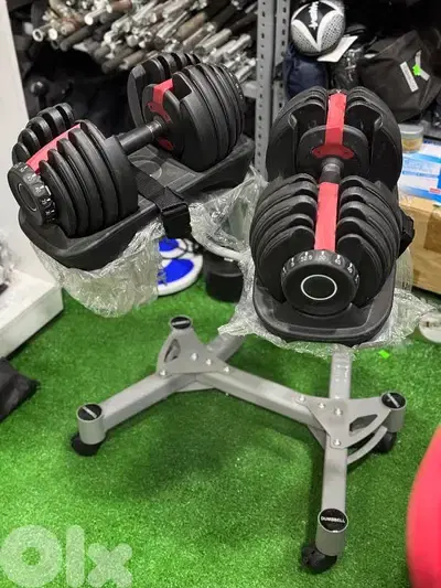 Dumbbells adjustable with Stand 03027072 GEO SPORT EQUIPMENT