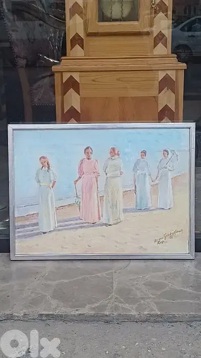 لوحة رسم زيتي اوروبية
