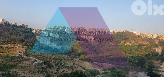 Land +Open mountain view for sale in Hazmieh - أرض للبيع في الحازمية