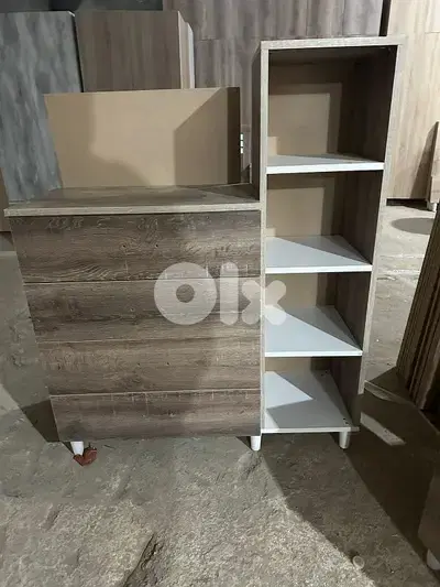 شفنيرة حجم كبير مع مرايا عرض 105 سم