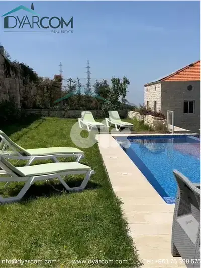DY2178 - Chabtine Fully Furnished Villa With Pool!