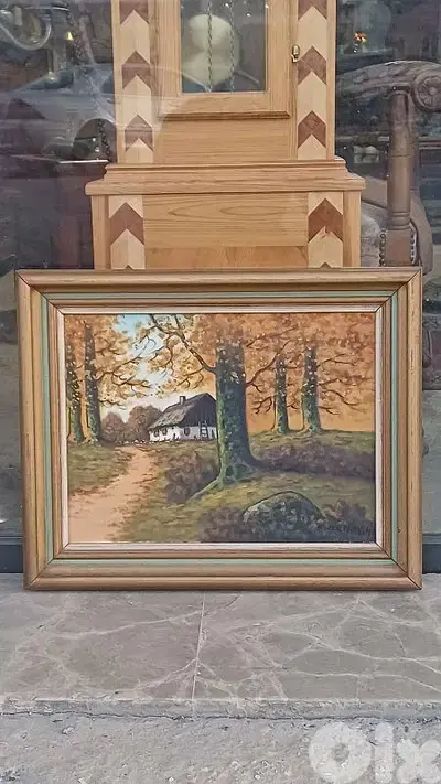 لوحة رسم زيتي