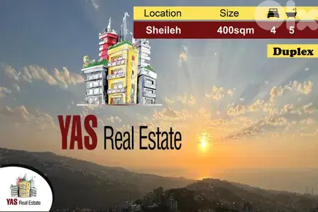 Sheileh 400m2 | Duplex | New | High-End | Impressive View | Sehayleh |