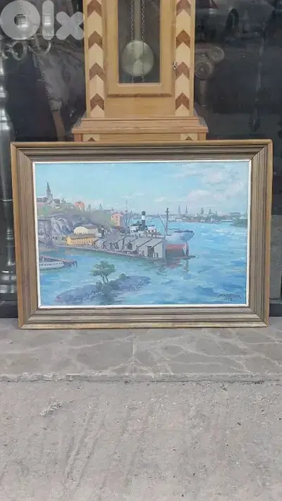 لوحة رسم زيتي اوروبية