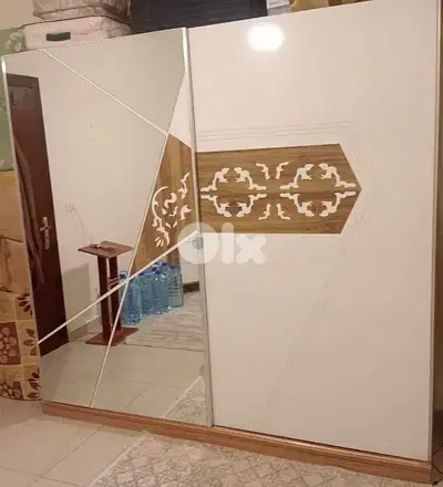 اوضة نوم تختين شغل توصاية شبه جديدة