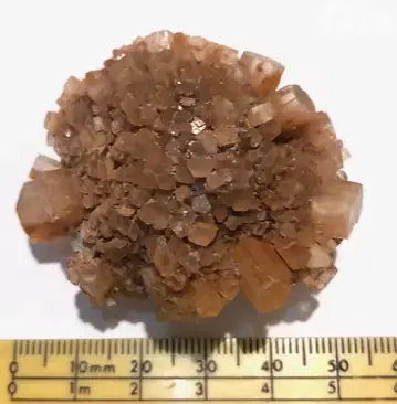 Red aragonite crystal Stone Rough Rock raw gem morocco