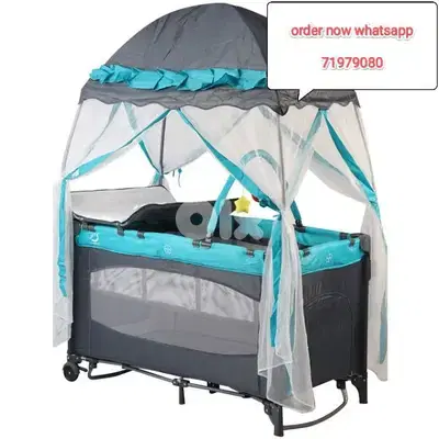 baby newborn playpen 3 in 1  play parc castle 2 levels بارك للاطفال