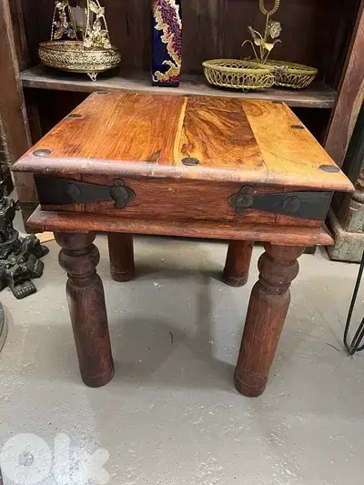 teak maseef side table