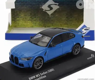 BMW M3 Competition G80 diecast car model 1;43.