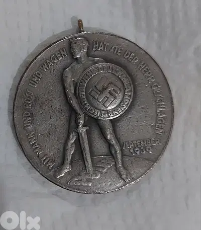 German Nazi Medal Commemorative for the Olympics 1939