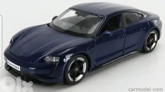 Porsche Taycan Turbo S diecast car model 1:24