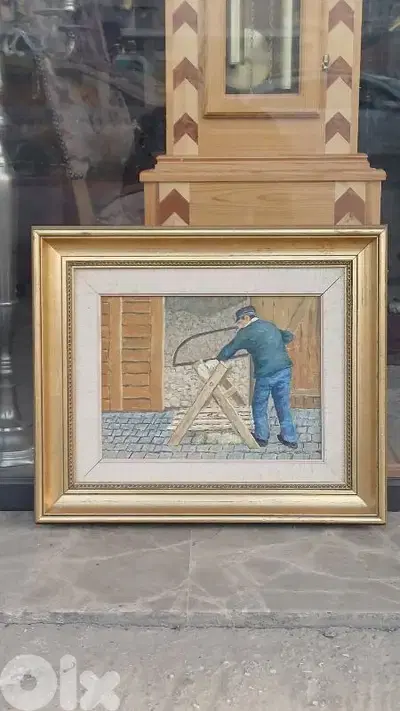لوحة رسم زيتي اوروبية