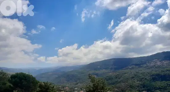 1550 SQM Land in Baabdat, Metn Overlooking the Mountains
