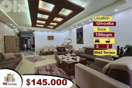 Ghosta 150m2 | 60m2 Terrace | High End | Mountain View | DA/KH |